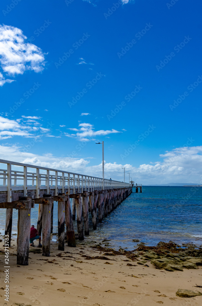 Naklejka premium Lonsdale Pier Side vert