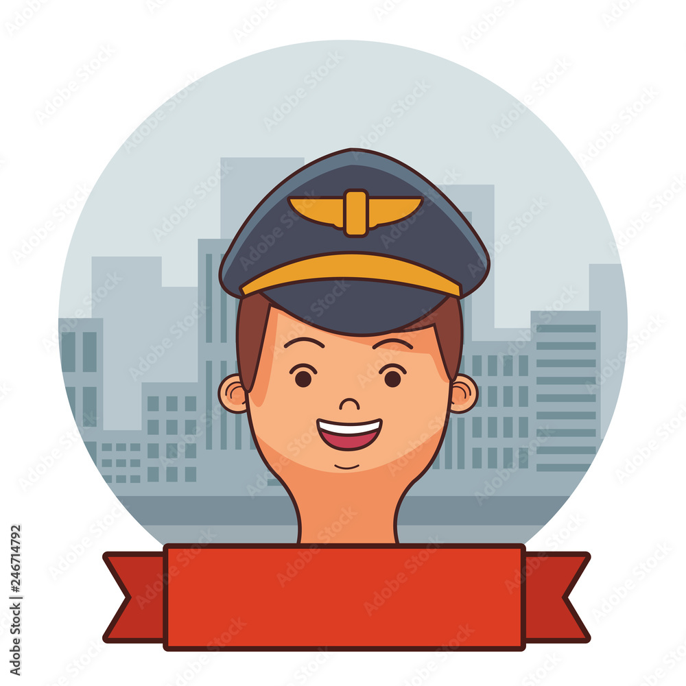 airplane pilot face cartoon airplane pilot face cartoon