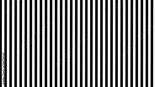 Loopable fine black and white lines stripe pattern rotating background, 4K UHD