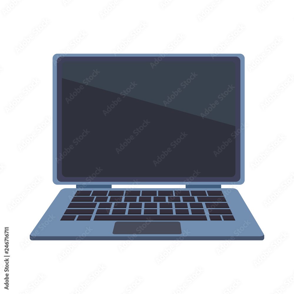 computer isolated icon computer isolated icon