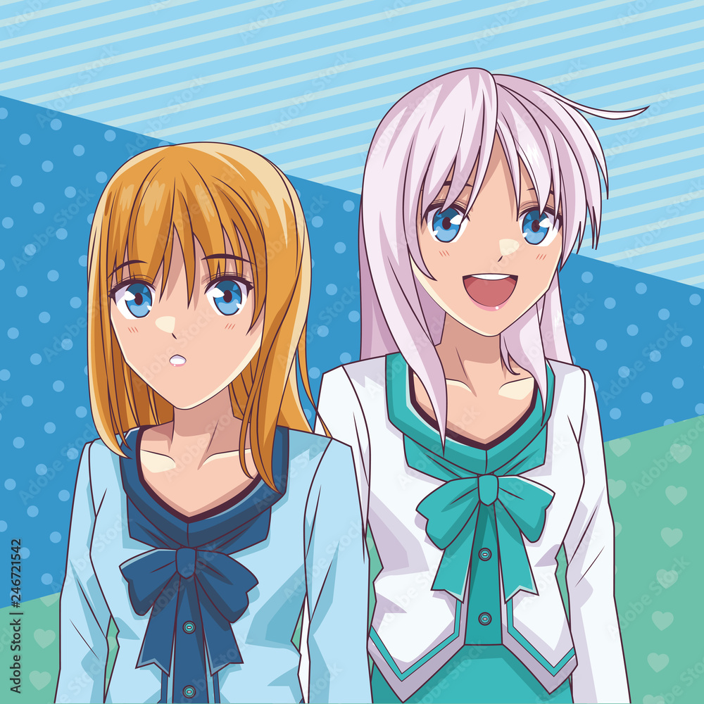 anime manga girl anime manga girl
