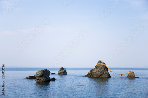 夫婦岩　ニ見ケ浦