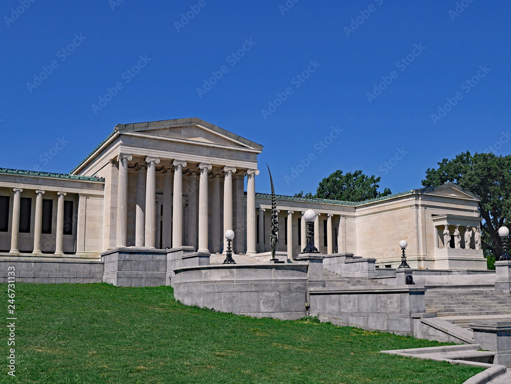 The Albright Knox Art Gallery in Buffalo, New York