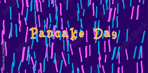 Celebración del día de Pancake. Denominación del Martes de Carnaval en algunos países.