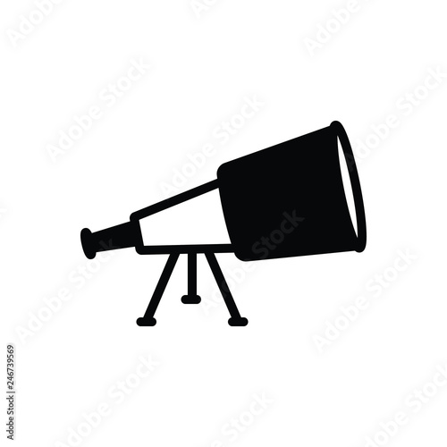 Black solid icon for discover 