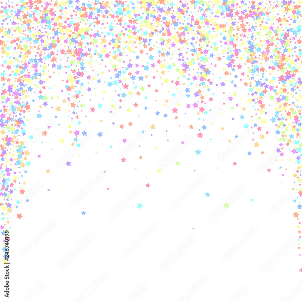 Festive confetti. Celebration stars. Colorful star Festive confetti. Celebration stars. Colorful star