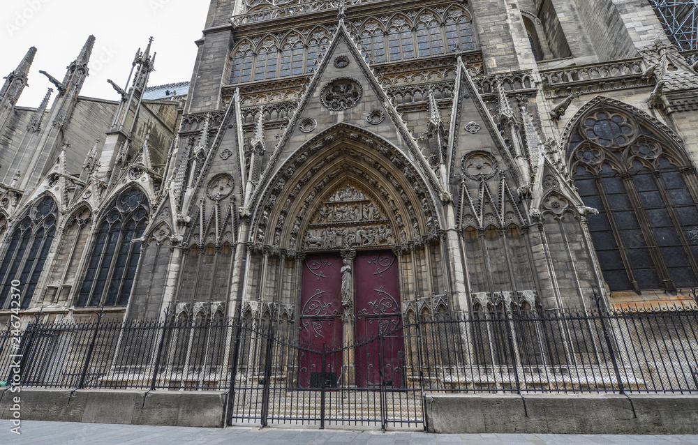 Architecture of Notre-Dame de Paris