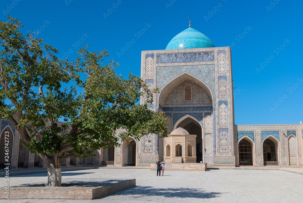 Kalyan mosque - famous landmark of Bukhata, Uzbekistan