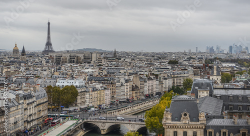 Aerial view of Paris, France © Phuong