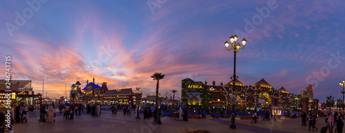 Photography Sunset at Global Village, Dubai, United Arab Emirates 2019