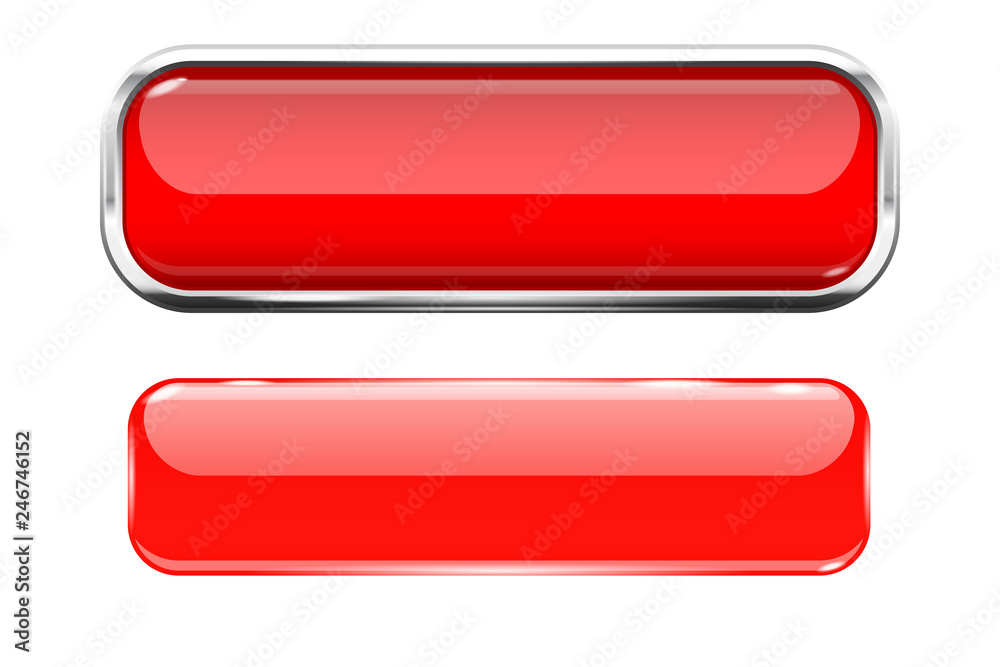 Red Web Button
