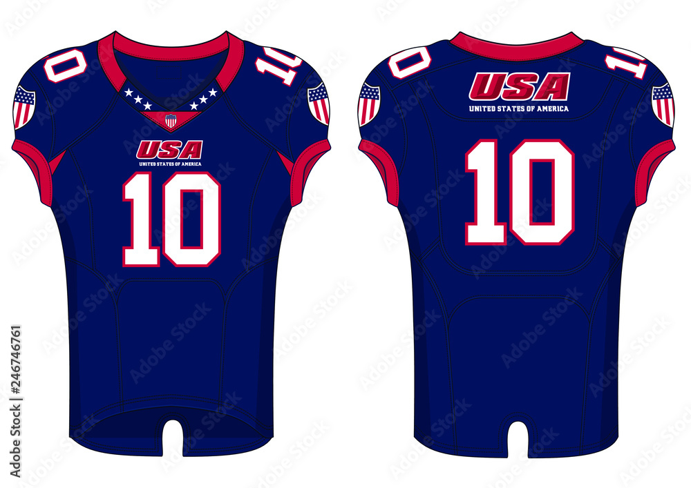 American Football Jersey Template Images – Browse 4,192 Stock Photos,  Vectors, and Video
