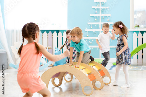 Children playing in kinderg...