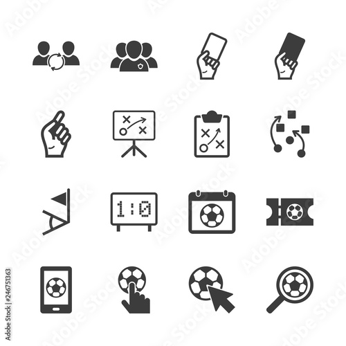 Football Soccer Icons - Set 2