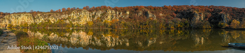 On the lake. Rusenski Lom Natural Park, Ruse district, Bulgaria. photo