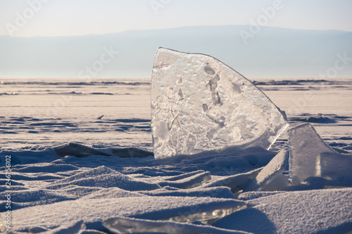 Icicles of Lake Baikal