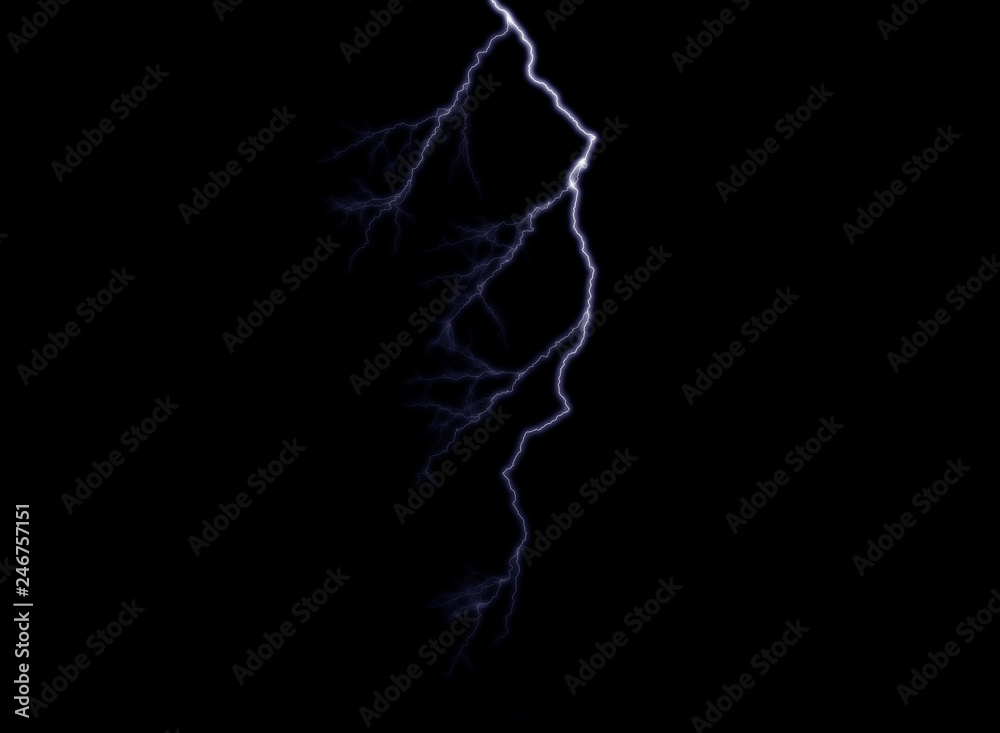 Lightning overlay Lightning overlay