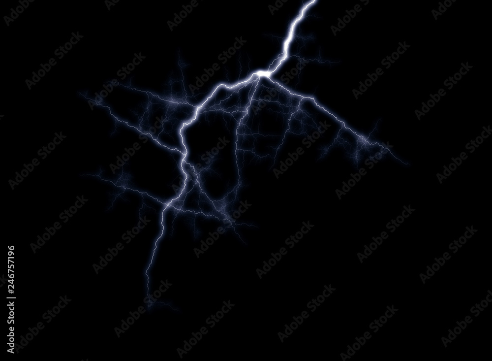Lightning overlay Lightning overlay