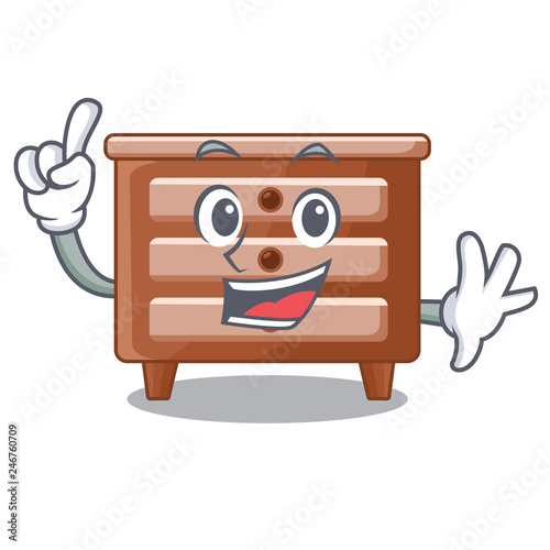 Finger shape of bedside table shape funny