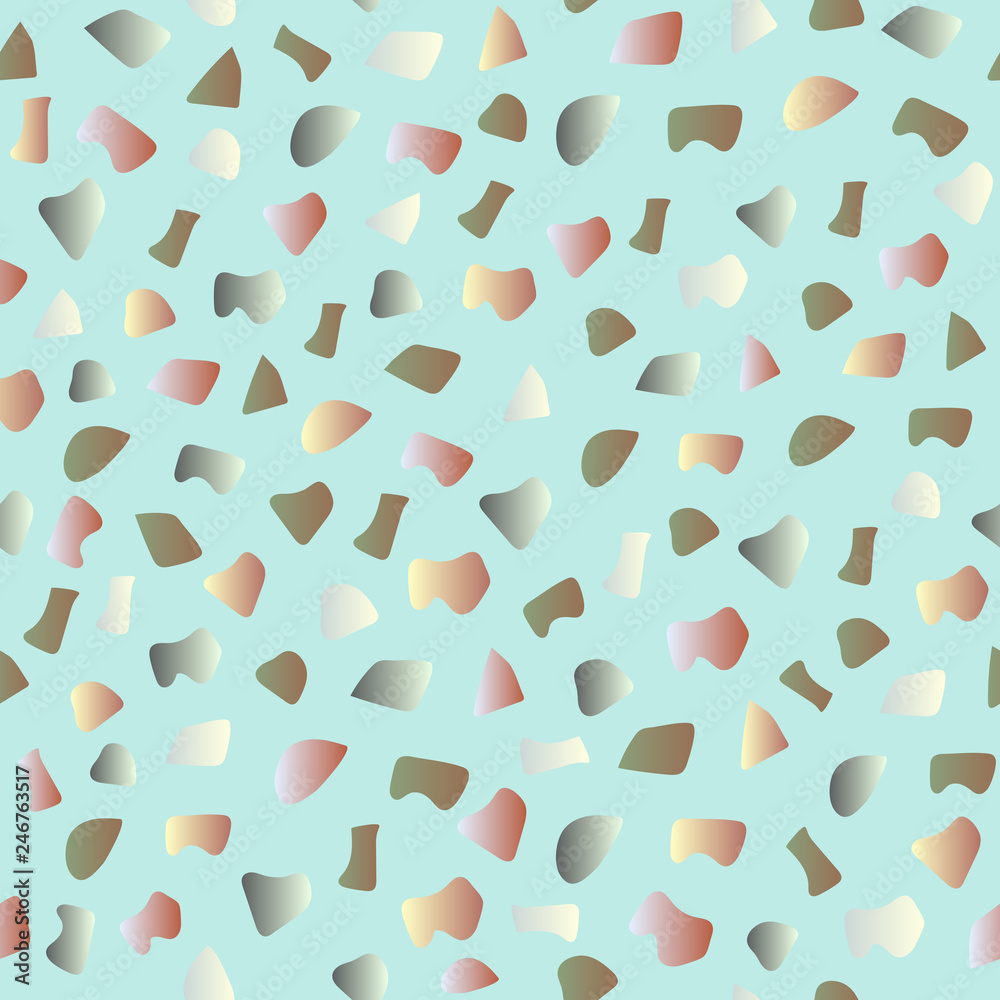 Terrazzo seamless pattern. Pattern ideal for wrapping paper, wallpaper, terrazzo flooring. Terrazzo seamless pattern. Pattern ideal for wrapping paper, wallpaper, terrazzo flooring.