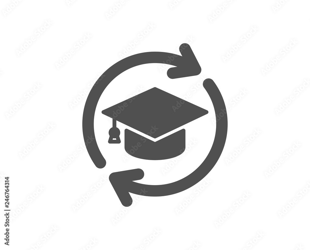Learning icon vector