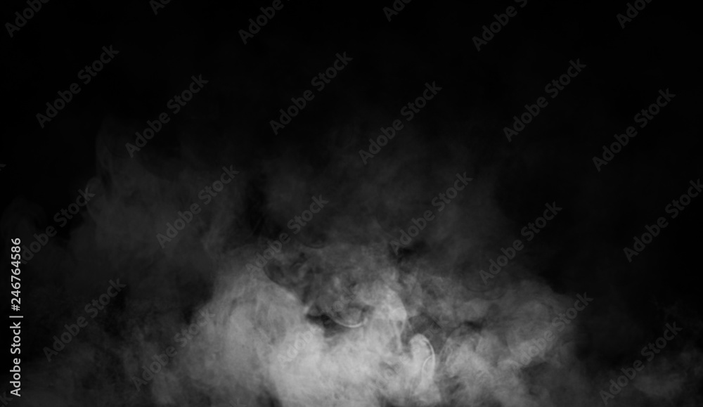 Abstract smoke mist fog on a black background. Texture. Design element Abstract smoke mist fog on a black background. Texture. Design element