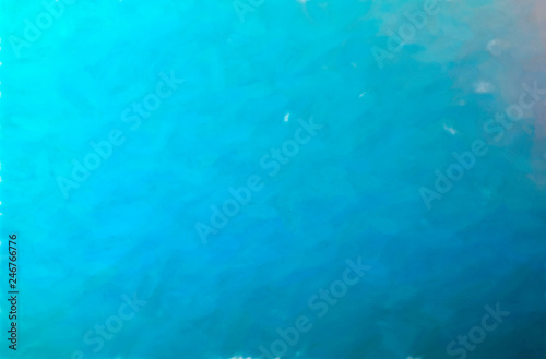Abstract illustration of blue Watercolor Wash background
