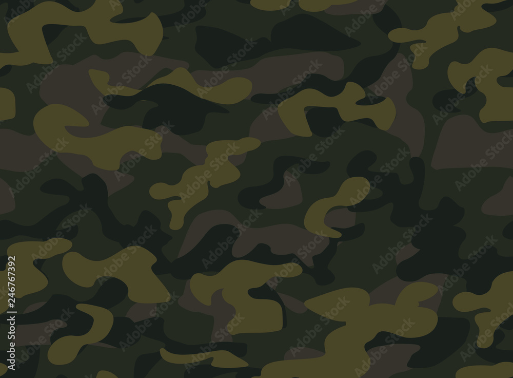 Fototapeta premium military camouflage seamless background