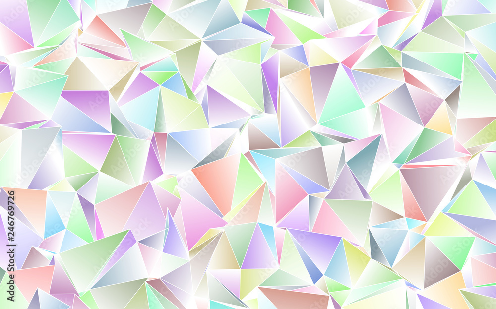 Triangular 3d, modern background