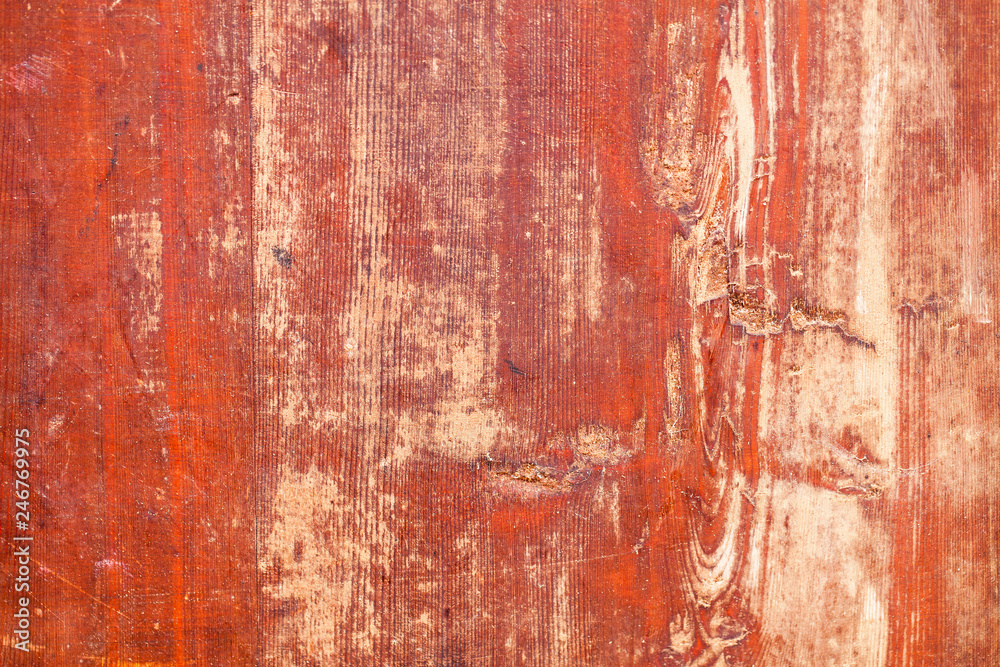 Old red grungy plywood sheet texture Old red grungy plywood sheet texture
