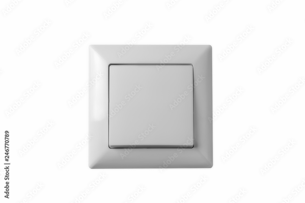 Switch. Isolated on White Background. Switch. Isolated on White Background.