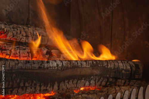  fire log fireplace