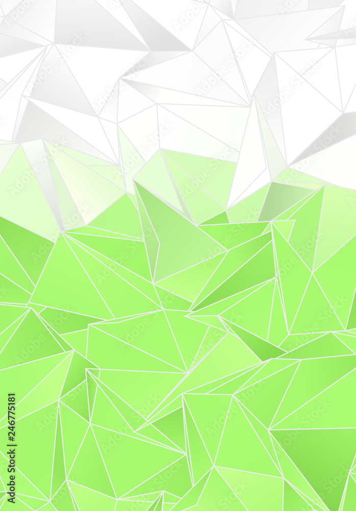 Triangular 3d, modern background