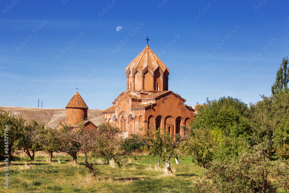 The monastery of Marmashen in the Shirak region. Armenia