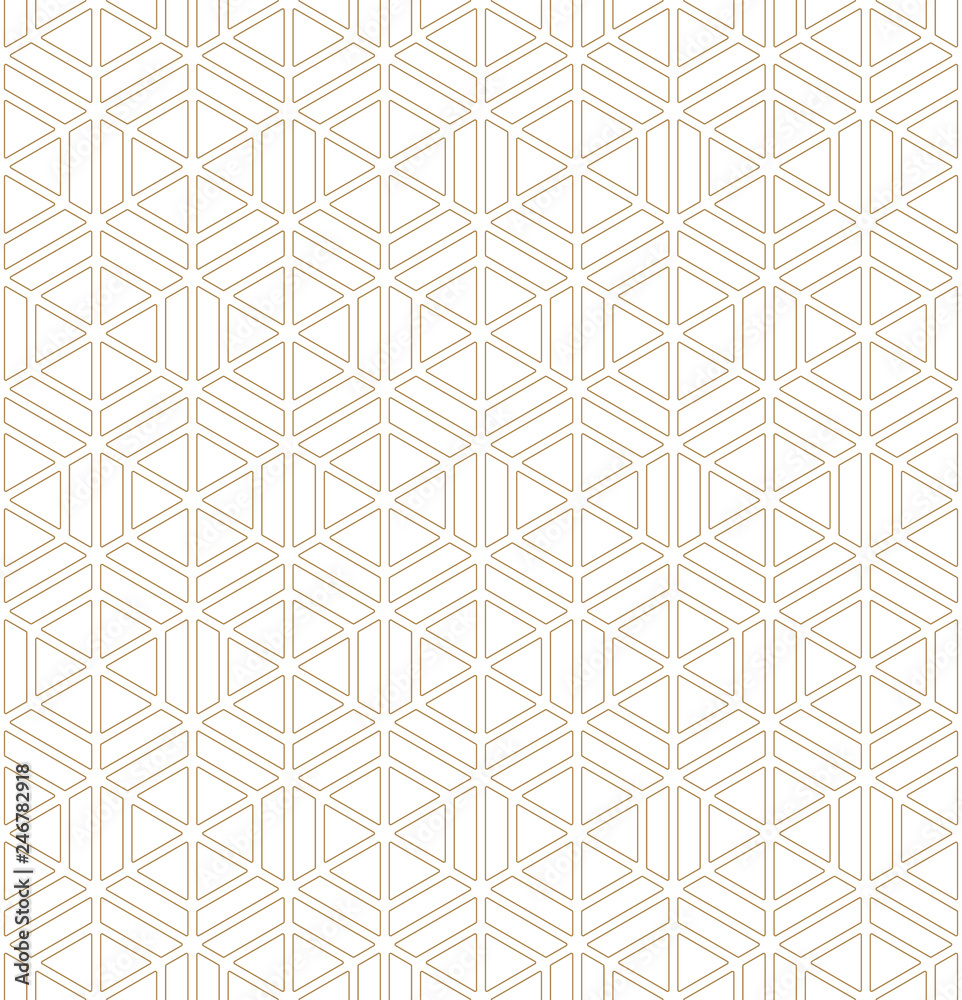 Seamless pattern based on Japanese ornament Kumiko Seamless pattern based on Japanese ornament Kumiko