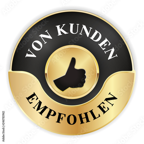 Kundenempfehlungssiegel