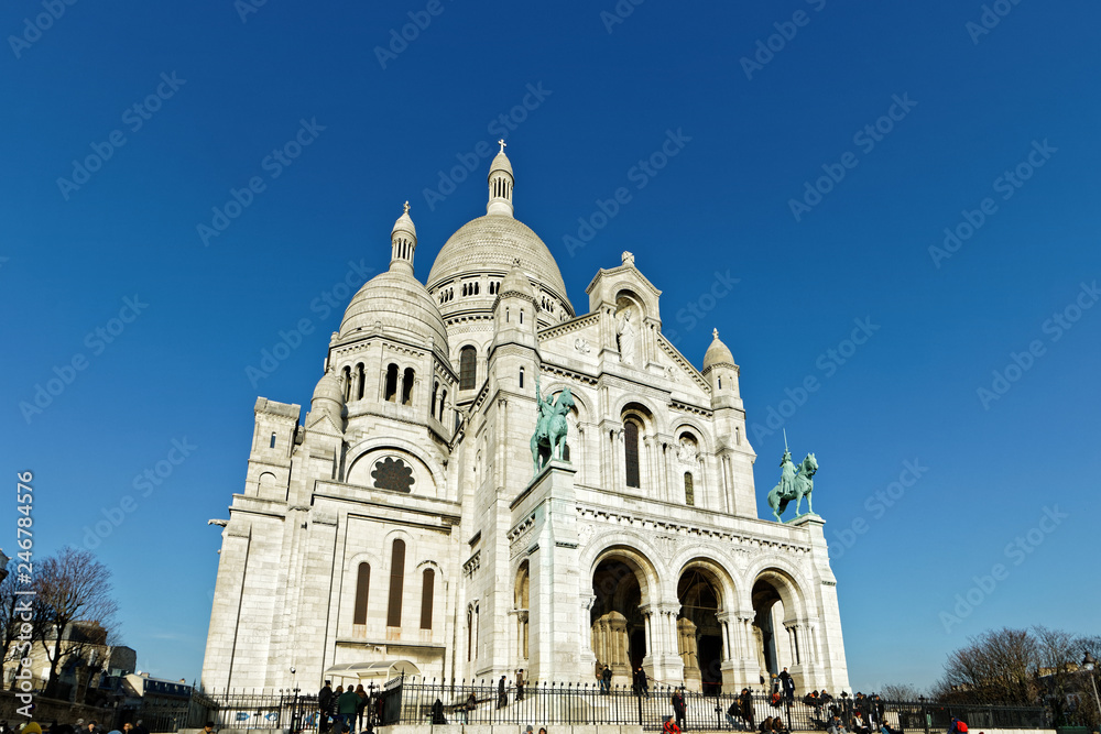 Sacre-coeur cathedral of Montmartre - Paris, France