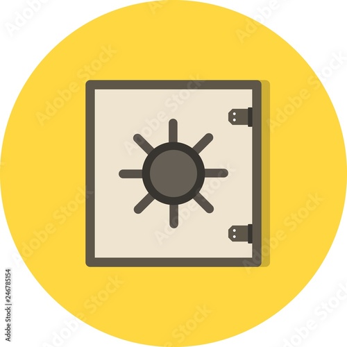 Vector Safe Icon