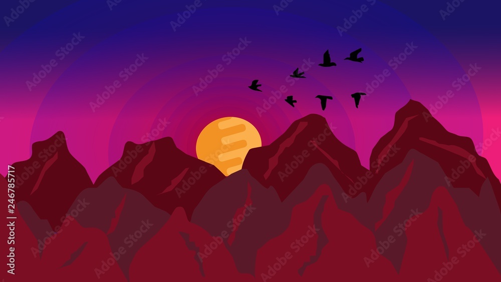 Naklejka premium sunsit