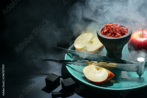 Shisha tobacco smoke