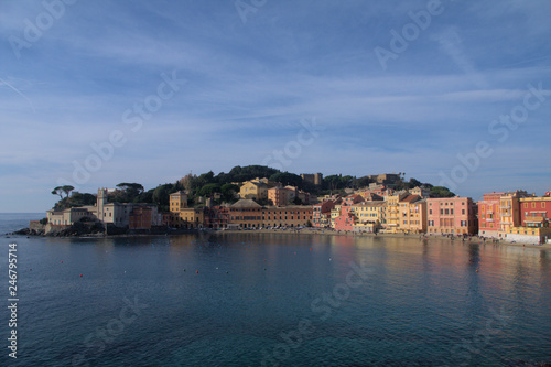 Wallpaper Mural Sestri Levante,Baia del Silenzio,Italy,Europe,panorama,view,calm,travel,tourism,sea,sky,water,city Torontodigital.ca