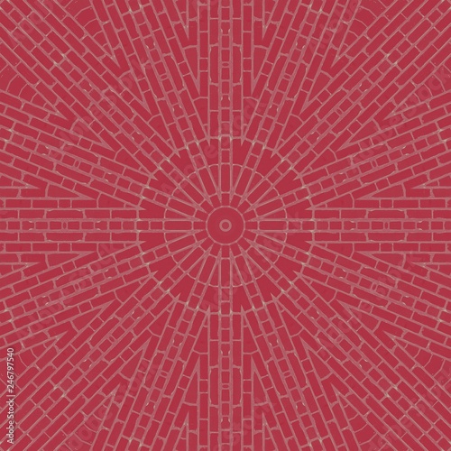 bricks blocks tiles pattern kaleidoscope. motif.
