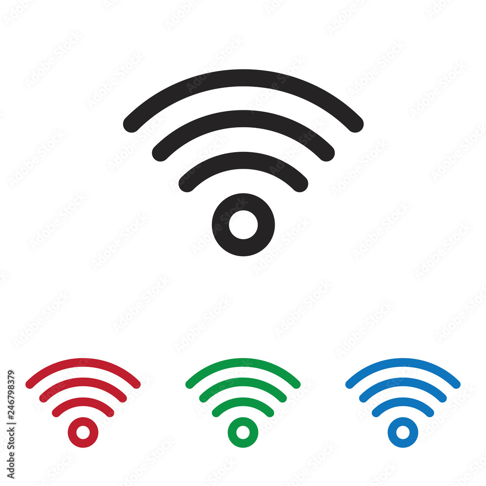 Wifi vector icon Wifi vector icon