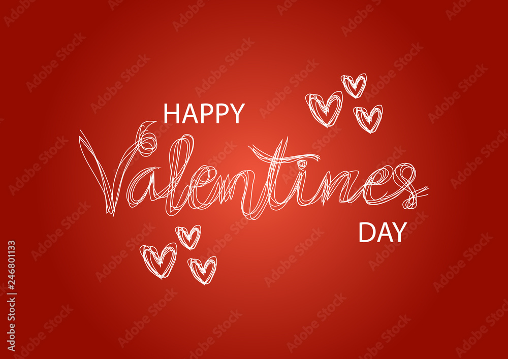 Romantic Inscription for Valentine's love day greeting card, banner, poster. Greeting card. Romantic Inscription for Valentine's love day greeting card, banner, poster. Greeting card.