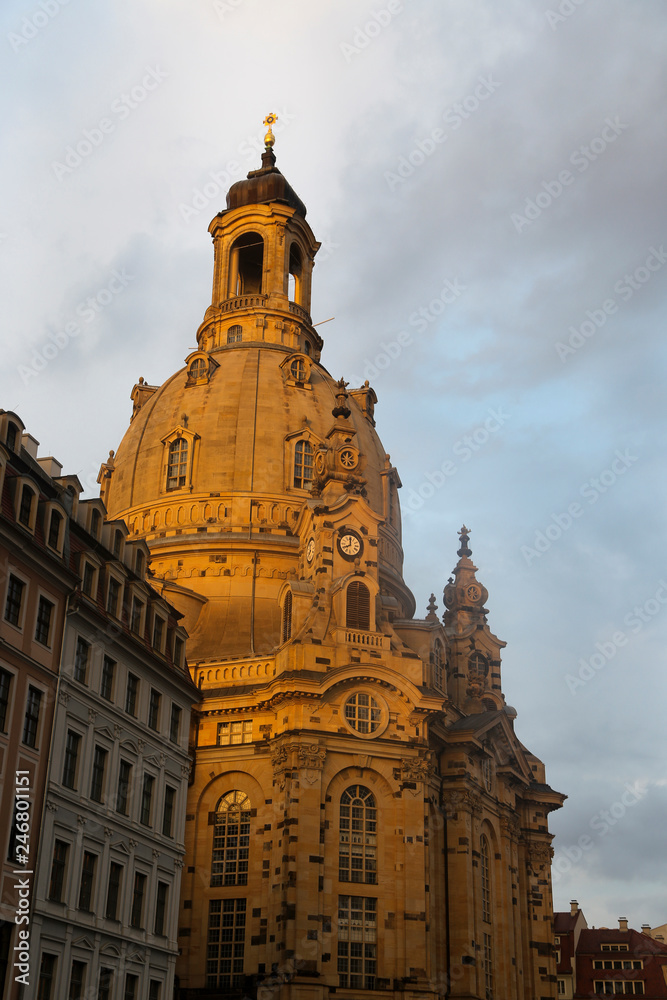 Church of Our Lady, or Frauenkirche in Dresden