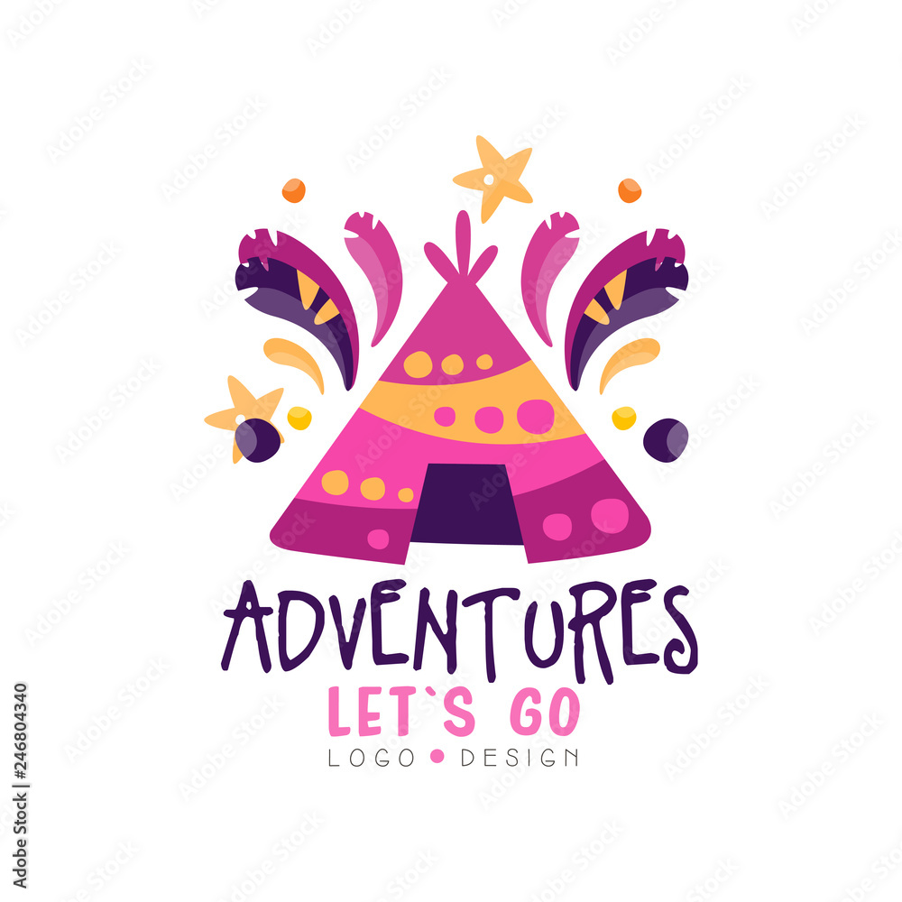 Adventures, lets go logo design, summer vacation, travel time, weekend ...