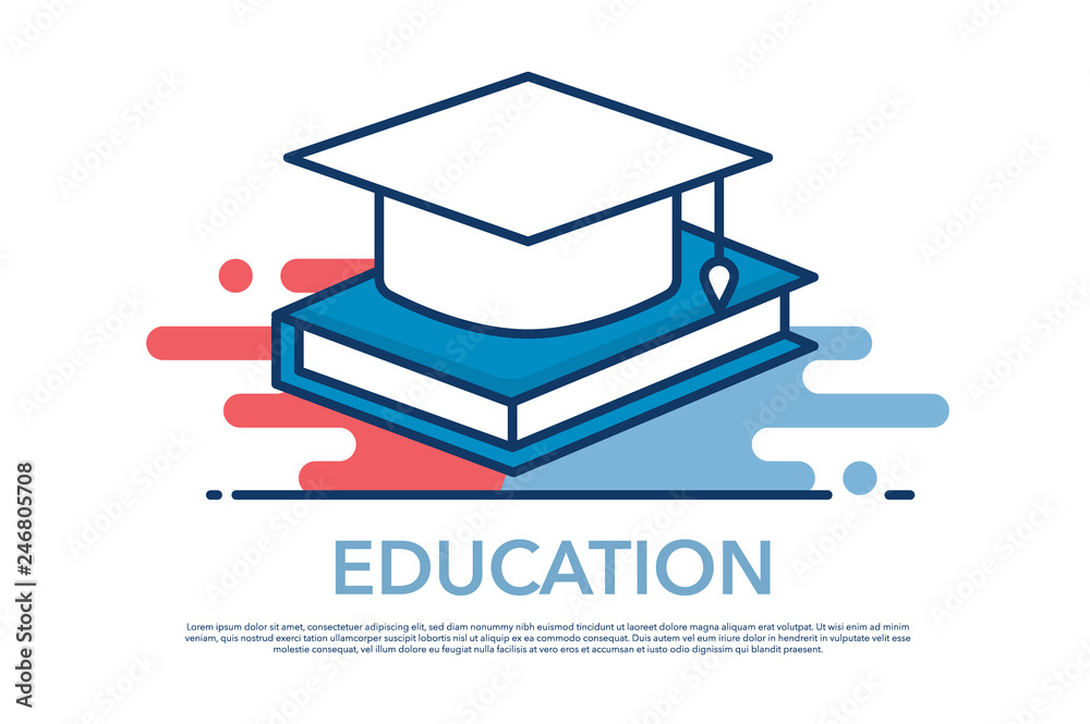 EDUCATION ICON CONCEPT EDUCATION ICON CONCEPT