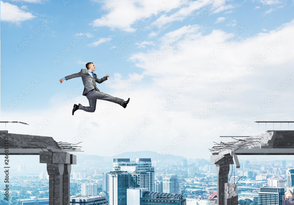 Problem and difficulties overcoming concept. Problem and difficulties overcoming concept.