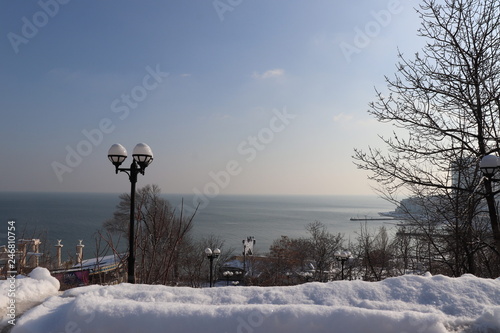 Black Sea. Ukraine. The city of Odessa
