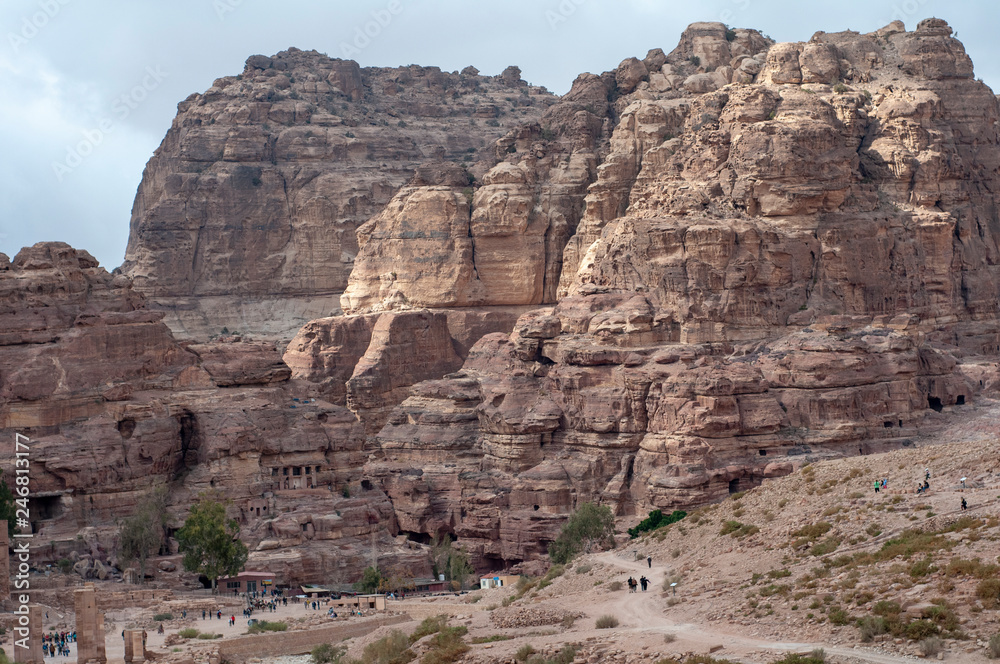 ruins of Petra, Jordania
